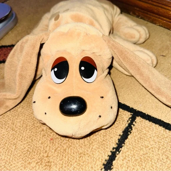 Vintage Pound Puppies 1985 Galoob Stuffed Brown Dog Puppy Retro Plush Toy - Picture 2 of 8